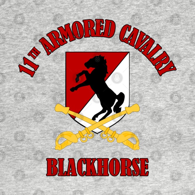 11th Armored Cavalry - Blackhorse by MilitaryVetShop